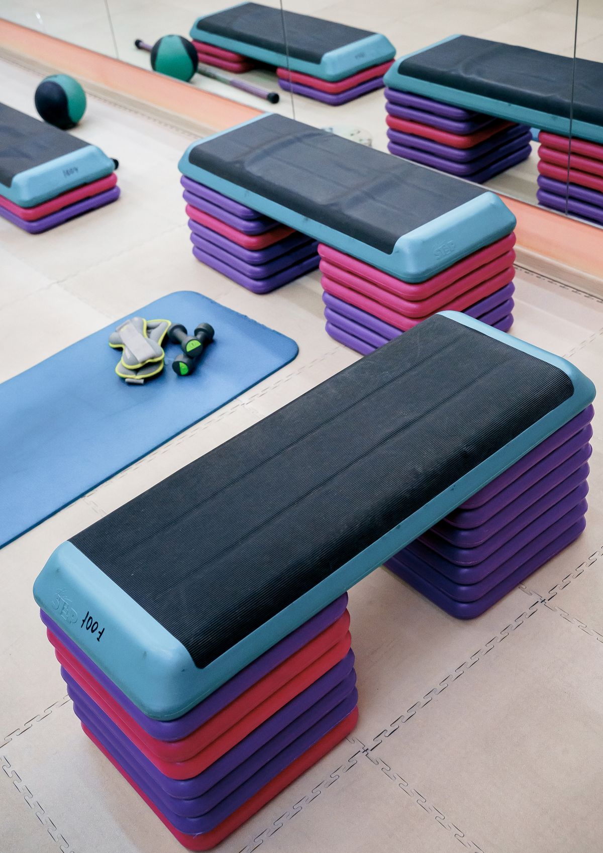 Sala con colchonetas